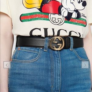 Gucci Belt with Interlocking G Buckle